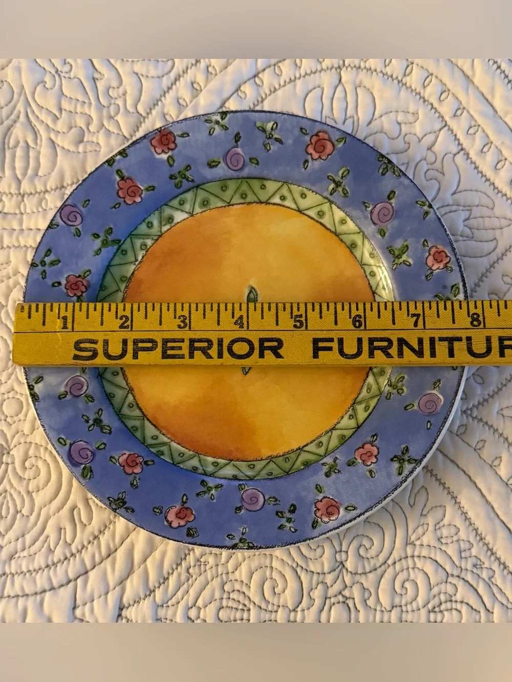 The Sweet Shoppe by Sango Set of 6 Salad Plates 7 7/8” Diameter